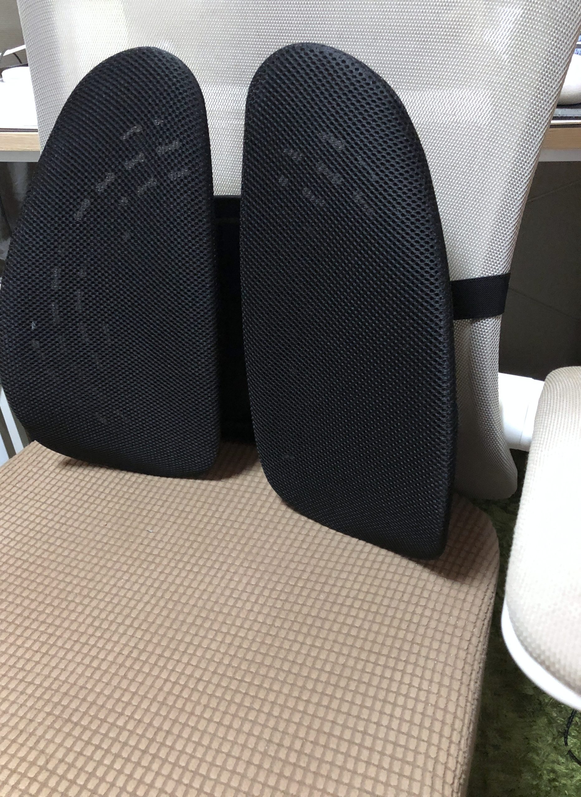 腰痛ランバーサポート取り付け2