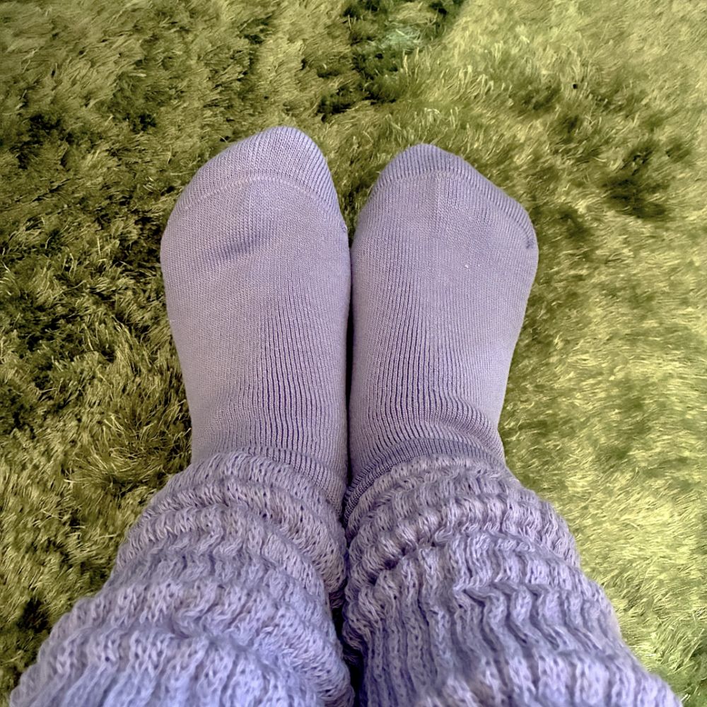 20260125　贈っていただいたまるでこたつ靴下